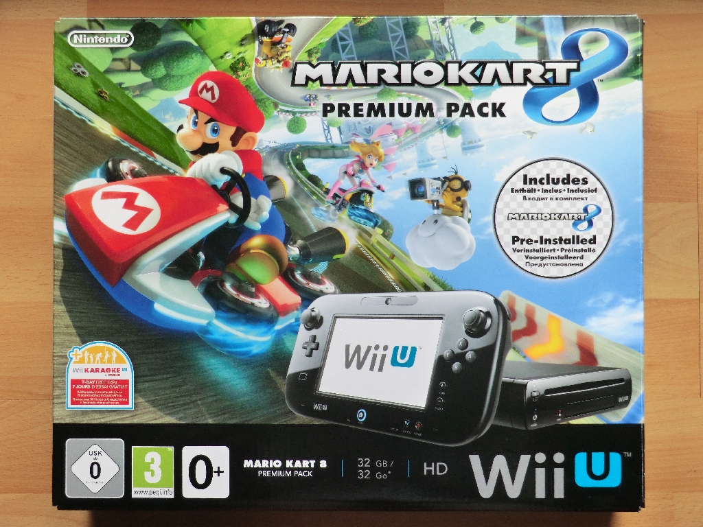Wii U Mario Kart 8 Premium Pack Konsole console