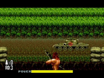 Rambo 3 III Mega Drive Action Screenshot
