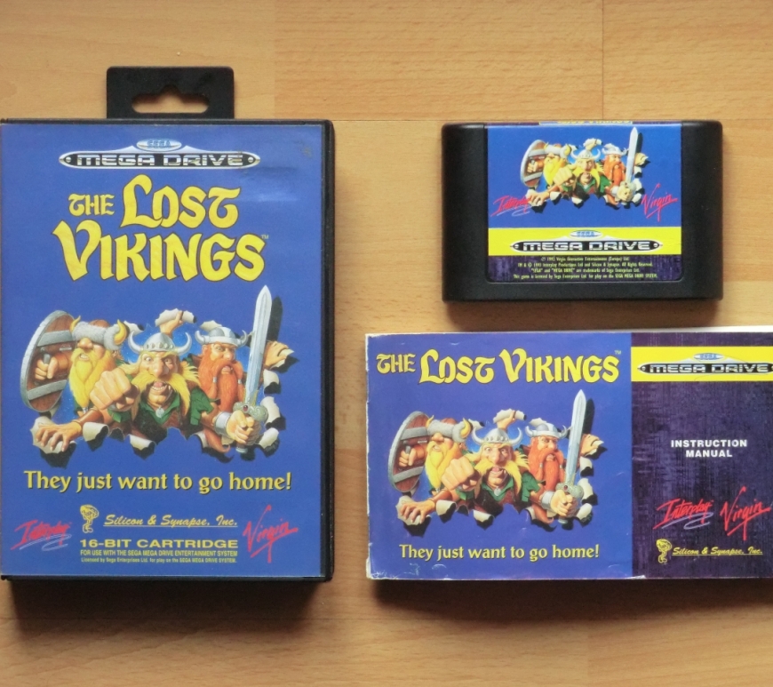Lost Vikings Mega Drive Puzzle